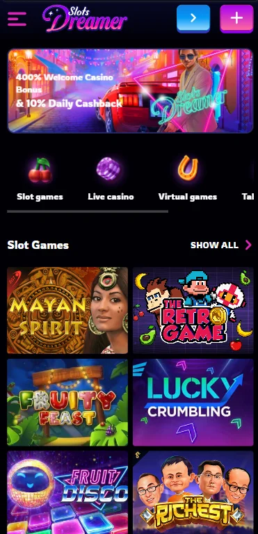 Slots Dreamer Casino